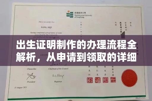 青山出生证明制作的办理流程全解析，从申请到领取的详细指南