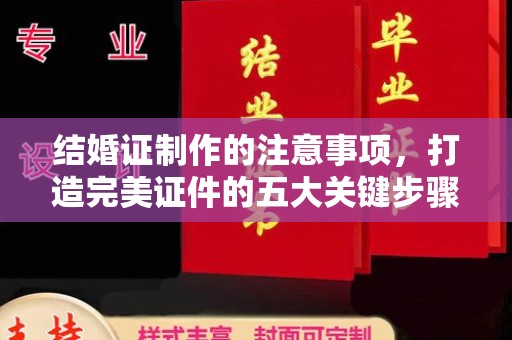 青山结婚证制作的注意事项，打造完美证件的五大关键步骤