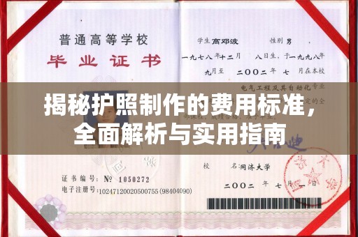 青山揭秘护照制作的费用标准，全面解析与实用指南
