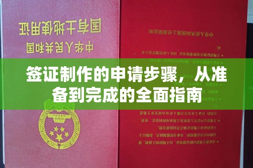 青山签证制作的申请步骤，从准备到完成的全面指南