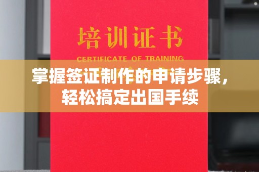 青山掌握签证制作的申请步骤，轻松搞定出国手续