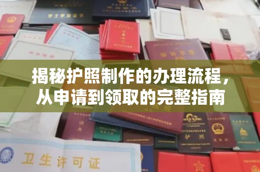 青山揭秘护照制作的办理流程，从申请到领取的完整指南
